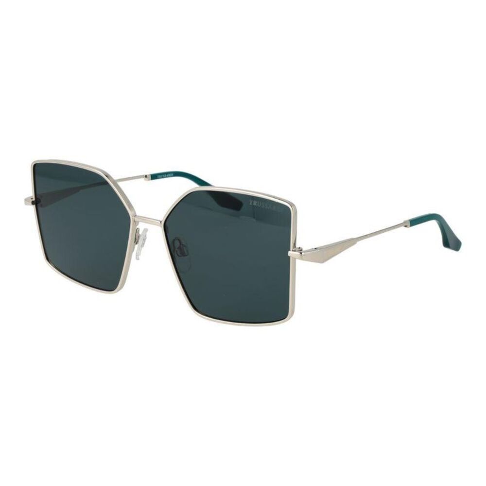Trussardi Metal Frame Sunglasses Women Silver